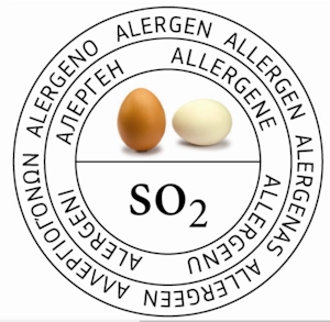 contain sulfites - egg